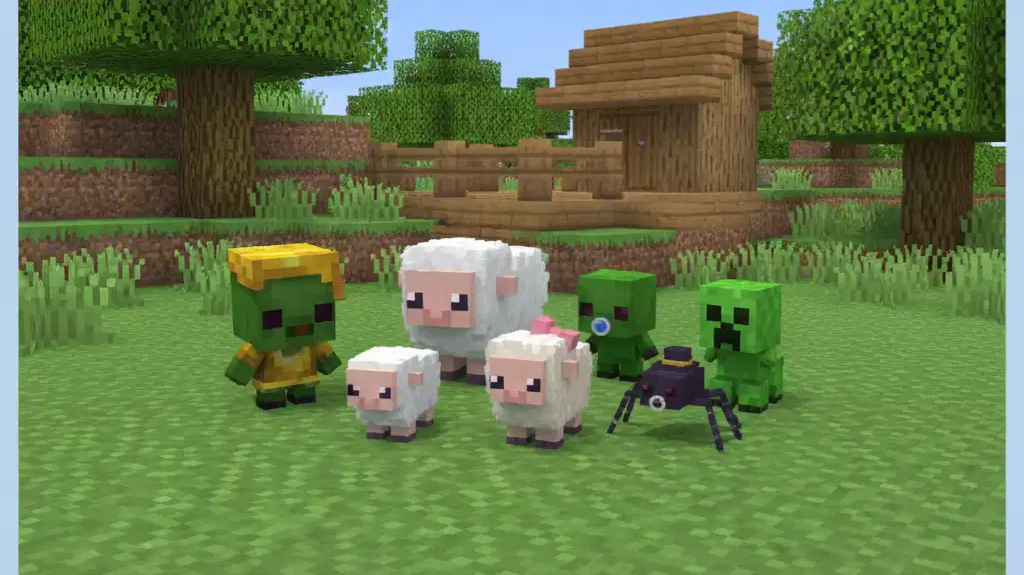 New baby mobs and golden dandelion steal the spotlight as Minecraft Snapshot 26.1 trends online