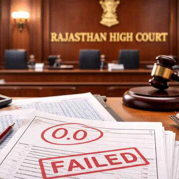 'Someone with zero marks can't be suitable': Rajasthan HC seeks answers from state over '0.0033' cut-off in govt recruitment
