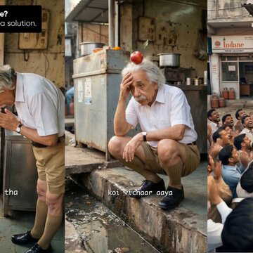 ‘Simple si technology’: ‘Einstein’ finds bizarre solution to LPG shortage in viral AI video, internet can’t stop laughing