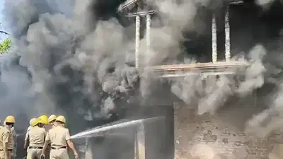 Massive fire breaks out at jewellery factory in Hooghly’s Singur, short circuit suspected