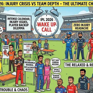 IPL turns injury premier league: which team will suffer the biggest blow in 2026?