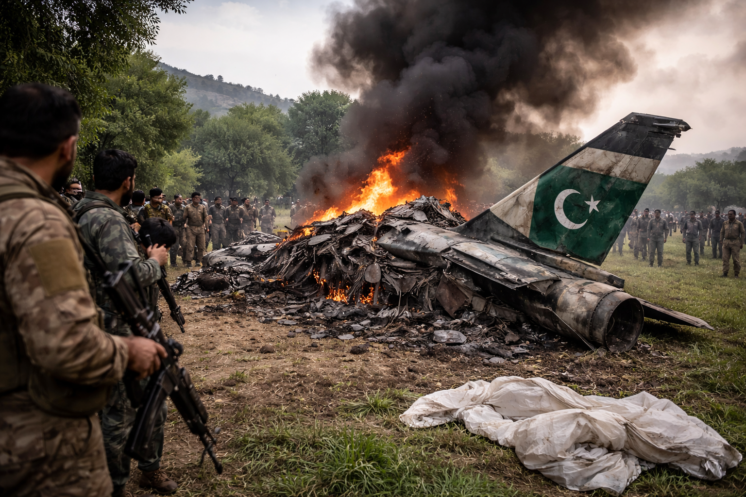 BREAKING: Afghanistan military claims Pakistani fighter jet went down in Jalalabad, pilot captured alive - all updates here