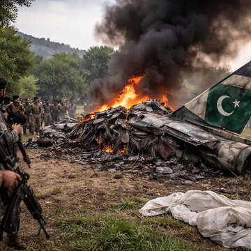 BREAKING: Afghanistan military claims Pakistani fighter jet went down in Jalalabad, pilot captured alive - all updates here