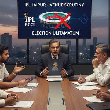 IPL matches in Jaipur under scrutiny as BCCI issues ultimatum to RCA, hosting rights at stake