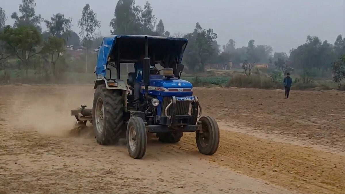 Andhra Pradesh man ploughs cricket field with tractor after not getting to bat | Watch