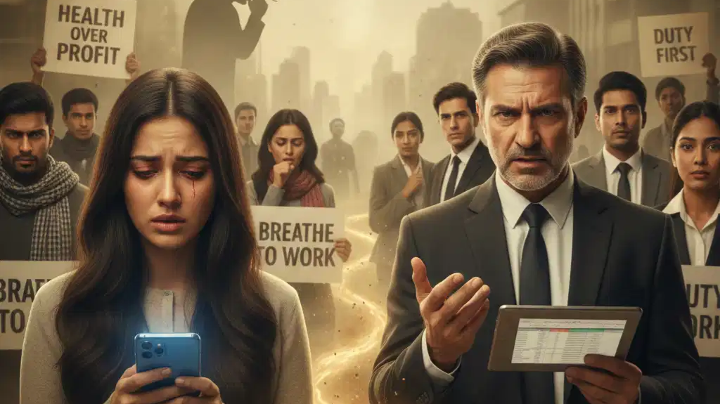 ‘My eyes are burning’: Gen Z worker’s message to Delhi boss sparks debate online