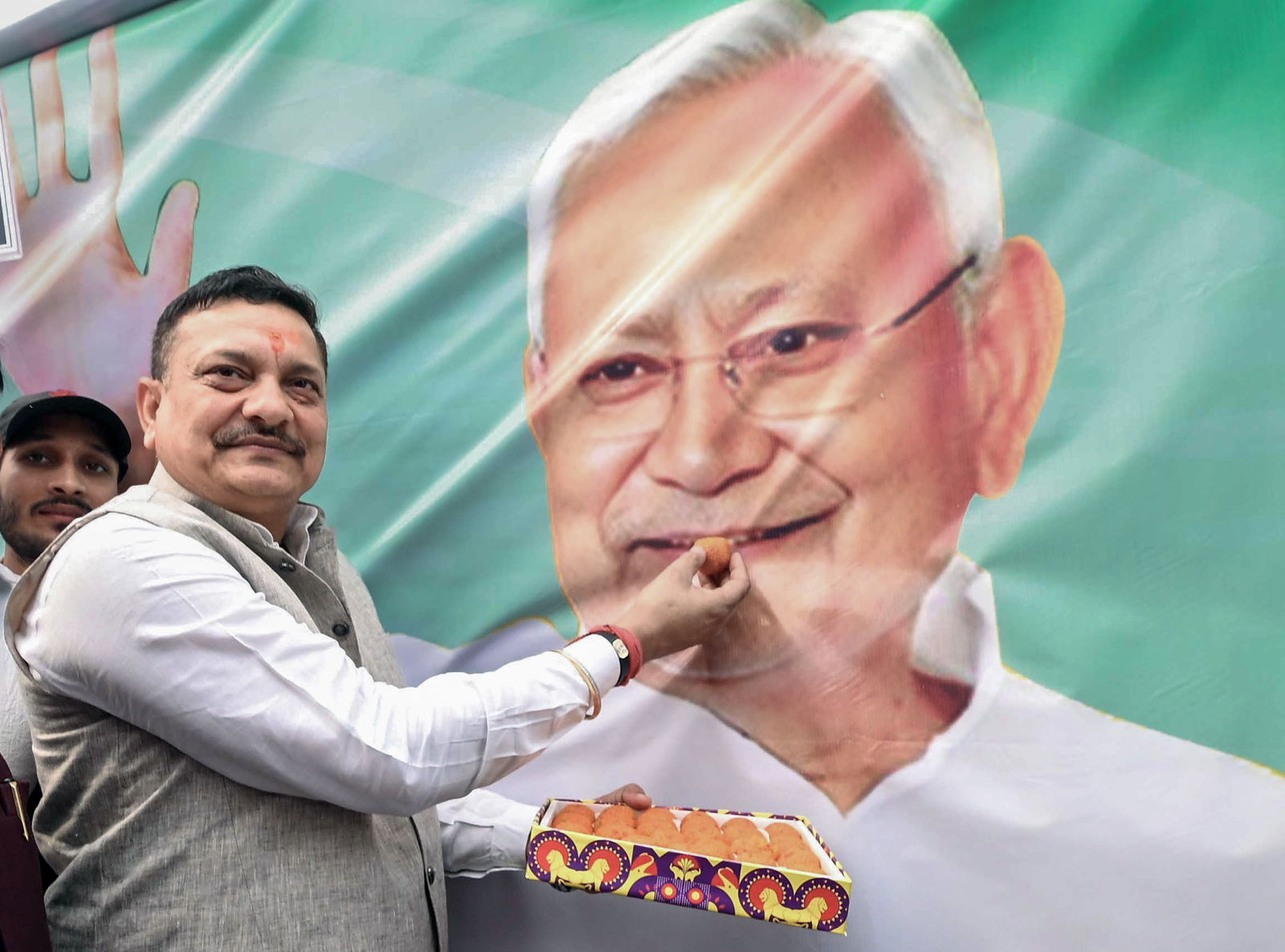 'Tiger Abhi Zinda Hai': Nitish-led NDA alliance records best-ever performance, Mahagathbandhan in shatters