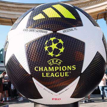 The battle beyond football: Arsenal and PSG fans bring their iconic anthems as the Champions League final takes centre stage