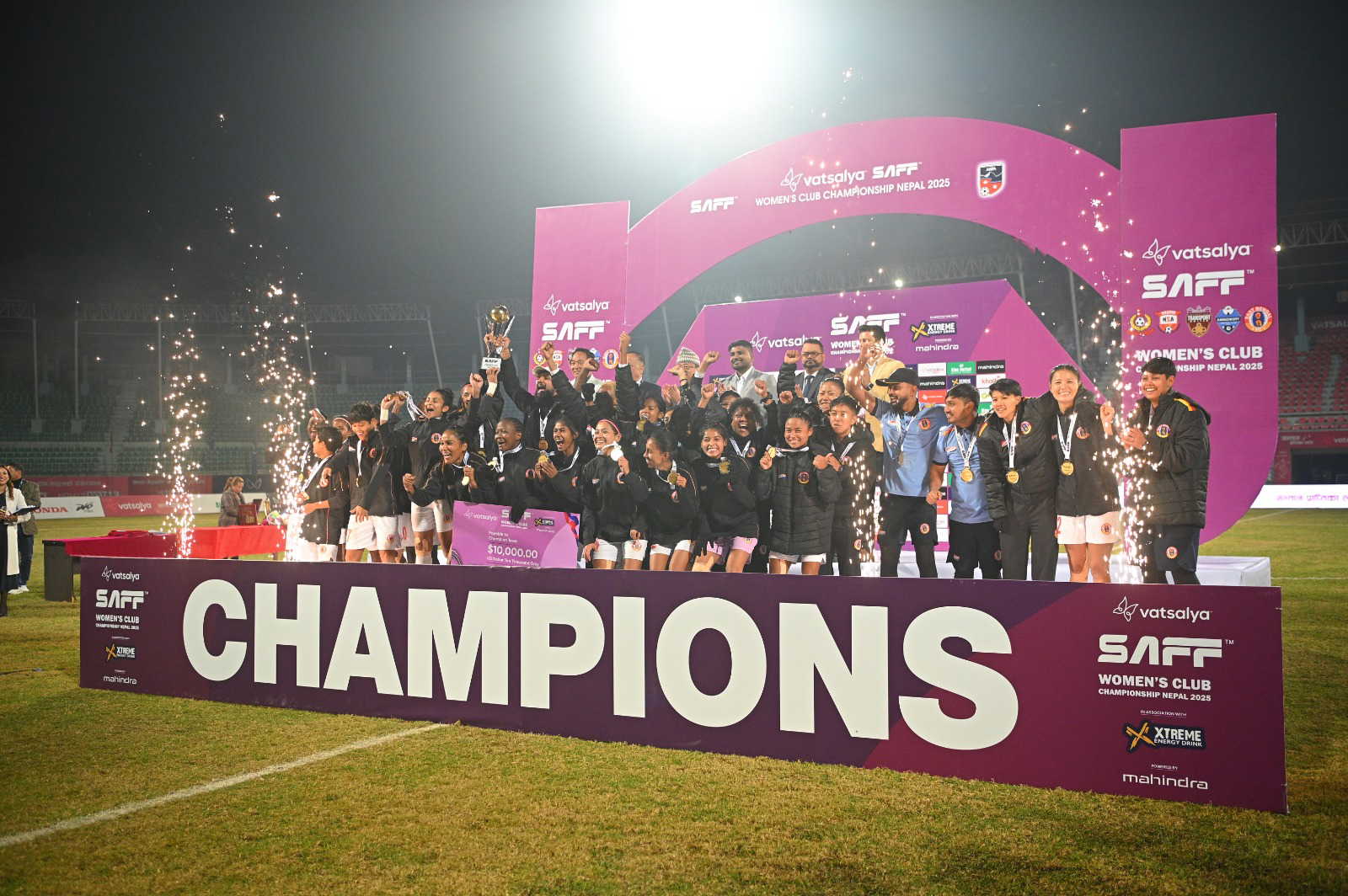East Bengal FC Women stomp APF FC 3-0 to claim SAFF title, now eyeing IWL