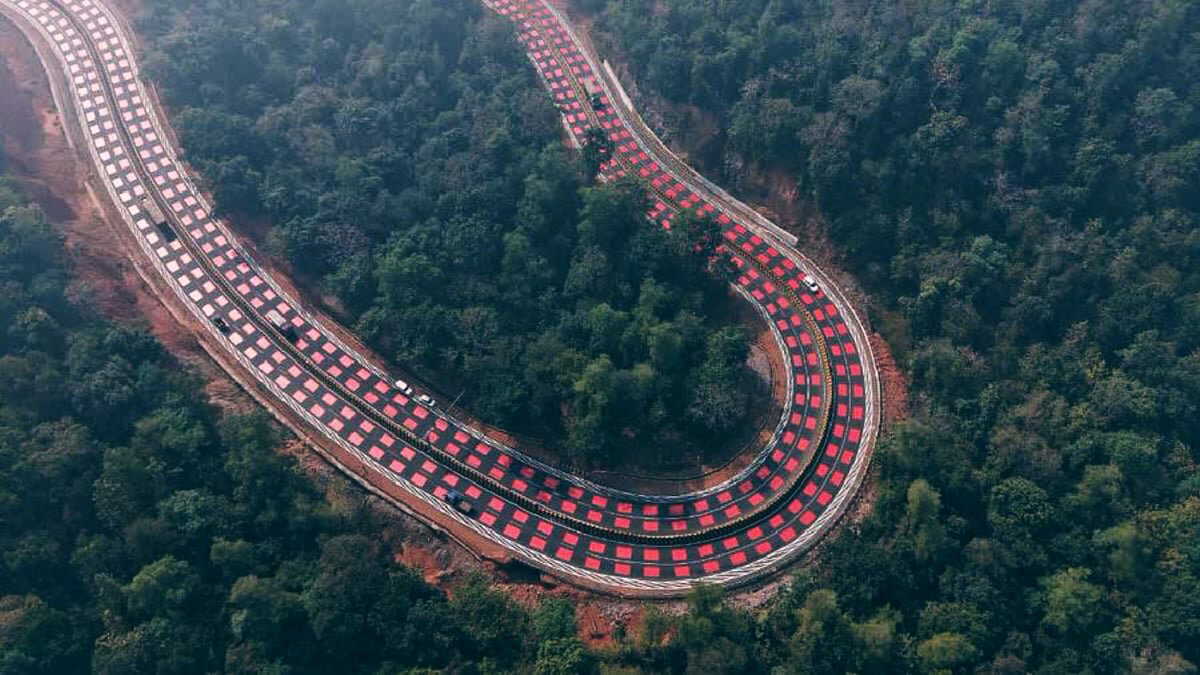 India prepares to complete its first 'Red Road' construction aimed at saving wildlife