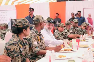 Amit Shah inaugurates BSF outposts in Kutch, reviews Harami Nala security