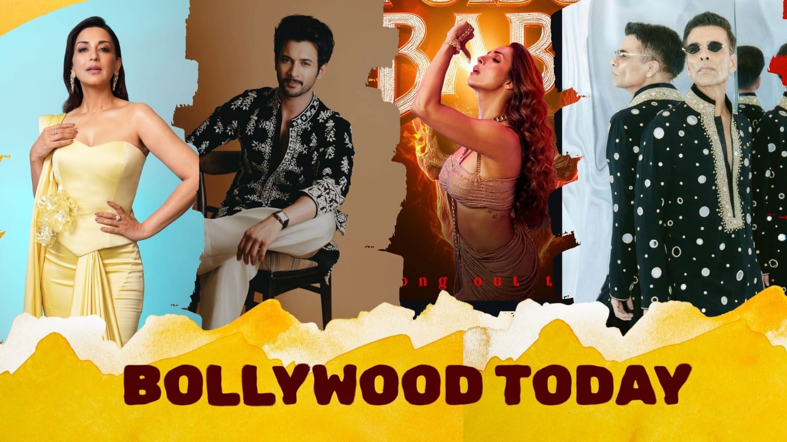 Bollywood today: Karan Johar to Rohit Saraf dazzling in Manish Malhotra's fashion and more