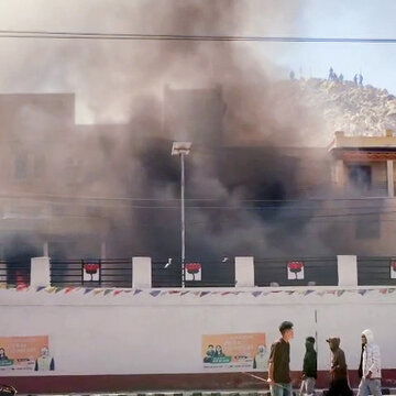 Leh sees unrest over Ladakh statehood, BJP office set on fire