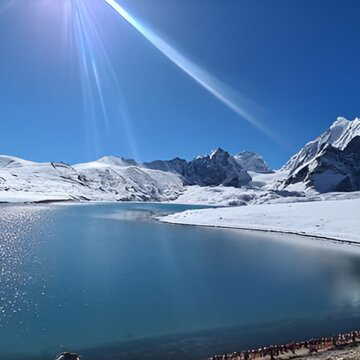 Dyed in blue, drenched in hope: Walking in the white silence of Gurudongmar
