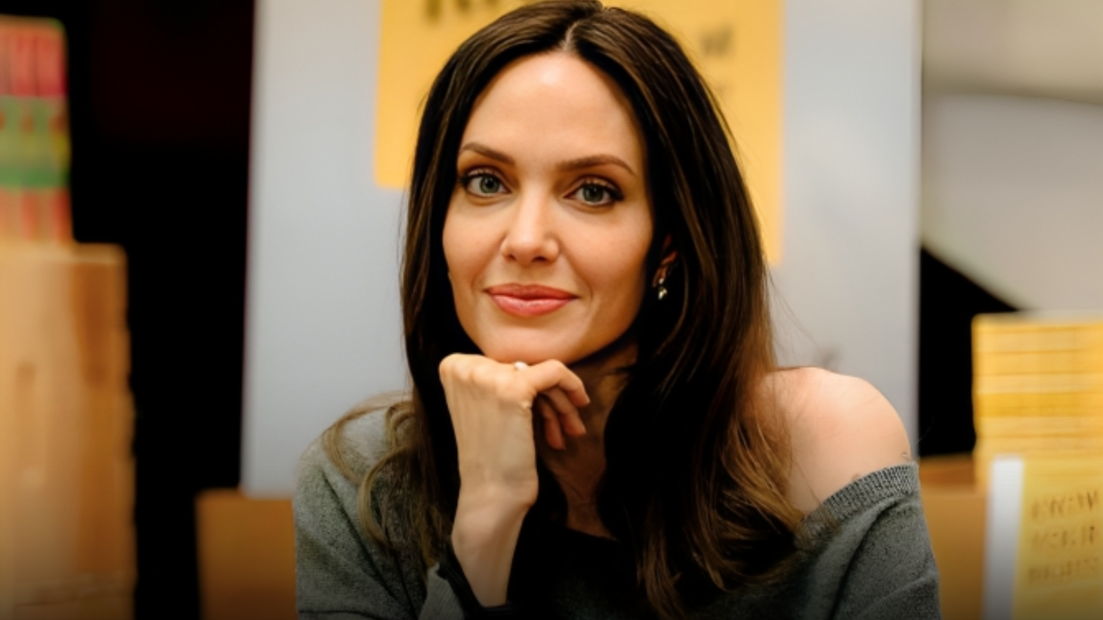 Angelina Jolie visits Rafah Crossing as Israel suspends Gaza aid, calls for urgent relief