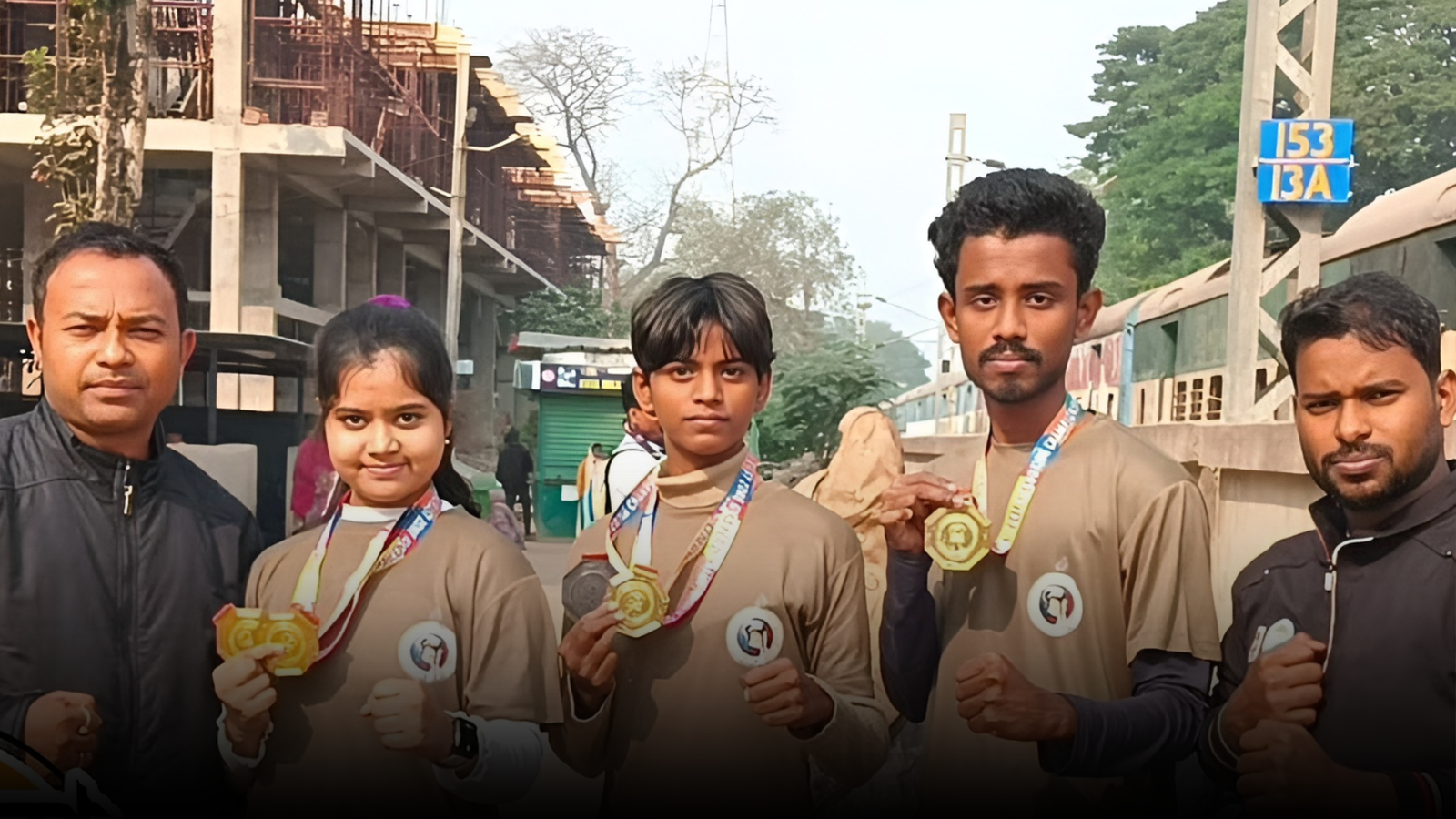Jhargram competitors win four gold medals in kick boxing