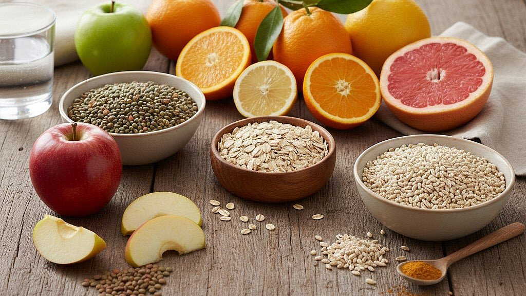 Soluble fiber is the key to reducing cholesterol – which foods contain it?