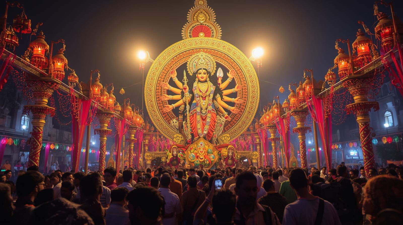 Tridhara Sammilani's Durga Puja enters 79th year with unique theme