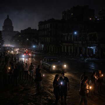 'In the dark': Massive blackout leaves millions in Cuba powerless amid deepening fuel crisis