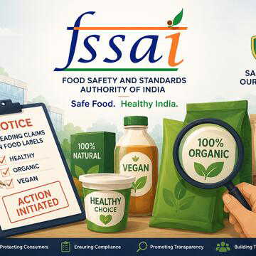 FSSAI cracks down on misleading ‘healthy’ and ‘organic’ food claims, issues notices to multiple brands