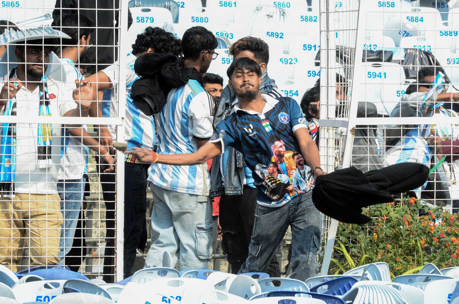 'Absolutely terrible event': Fans slam mismanagement as Messi’s G.O.A.T. India tour event descends into chaos in Kolkata: WATCH