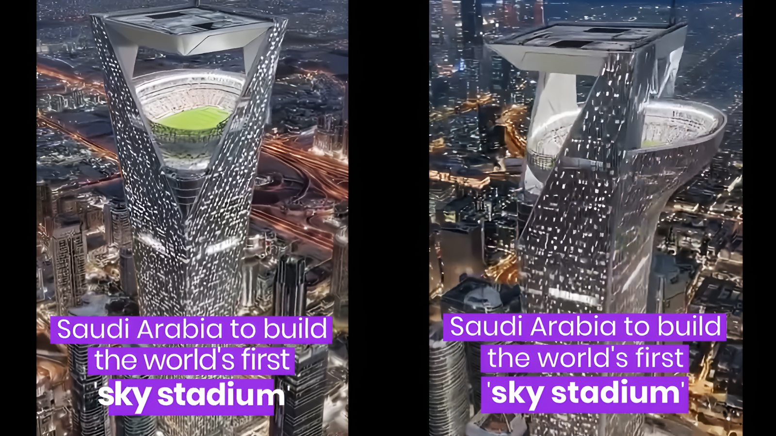 Saudi Arabia’s ‘Sky Stadium’ 350m above ground: Fact or fiction?