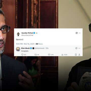 Sundar Pichai shares ‘Geminiii’ update, Elon Musk and others react