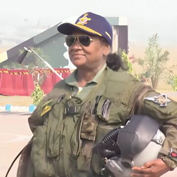 President Droupadi Murmu flies Rafale fighter jet from Ambala airbase