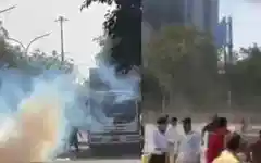 Cars burnt, police attacked — Noida workers' protest spirals out of control