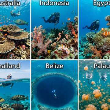 10 amazing places for Indian travellers to see coral reefs, sea life, and underwater adventures like diving and snorkeling