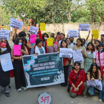 Transgender community stages pan-India protests over Bill on gender identity, urges govt to withdraw