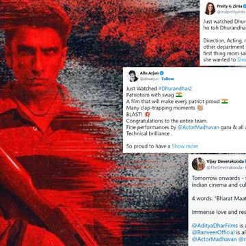 ‘Patriotism with swag’: Allu Arjun, Vijay Deverakonda and Preity Zinta laud Dhurandhar 2