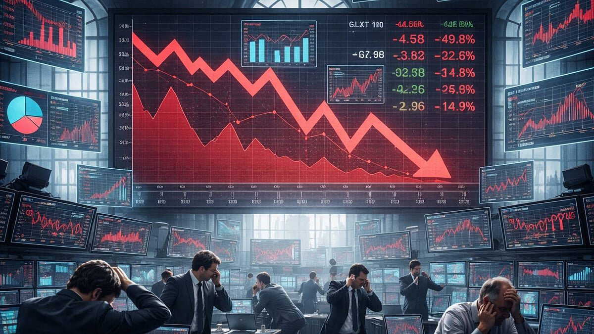 Sensex drops 367 points: Why markets stayed in the red after Christmas?