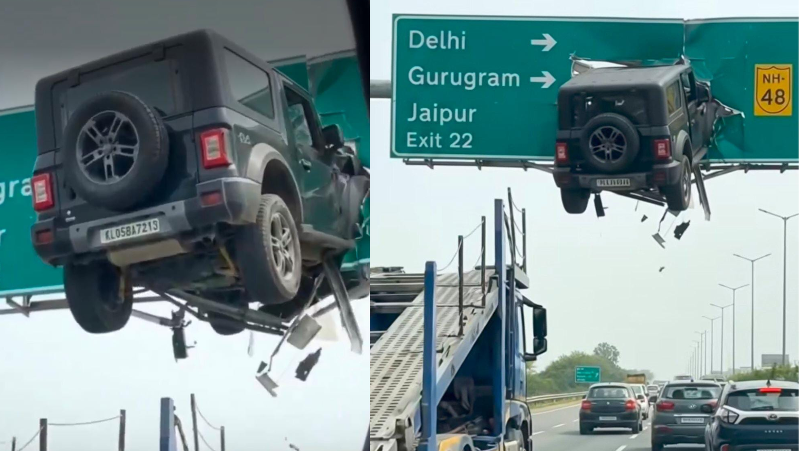 AI or actual accident? 10-second crash video leaves netizens stunned