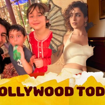 Bollywood today: From Rohit Saraf to Rashmika Mandanna, stars light up Diwali in style