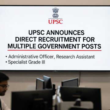 UPSC opens up multiple government posts: Here’s how to apply