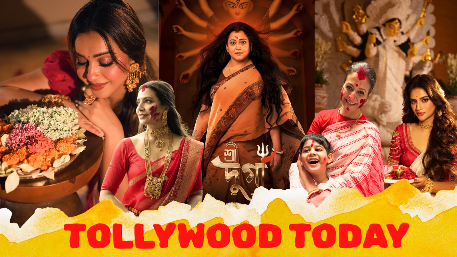 Tollywood Today: Tolly town celebrates Bijaya Dashami with heartfelt moments and new film reveal