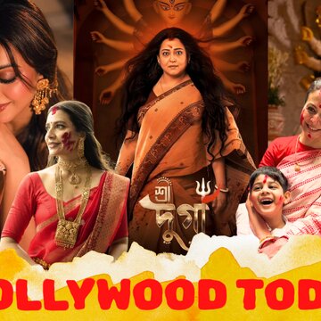 Tollywood Today: Tolly town celebrates Bijaya Dashami with heartfelt moments and new film reveal