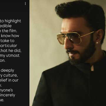 ‘If I’ve hurt anyone’s sentiments…’ Ranveer Singh apologises after allegations he insulted Goddess Chamundadevi during IFFI act