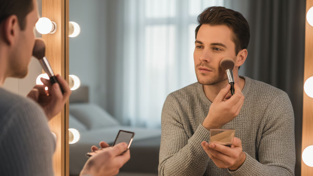 Can't men wear make up? Elevate your Durga Puja look with these methods