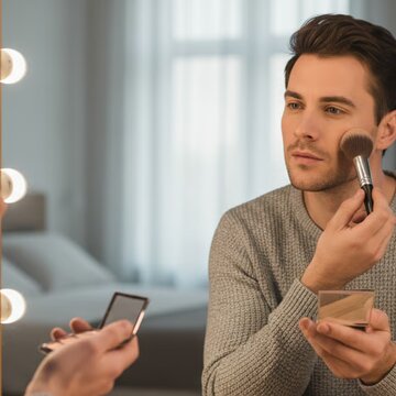 Can't men wear make up? Elevate your Durga Puja look with these methods