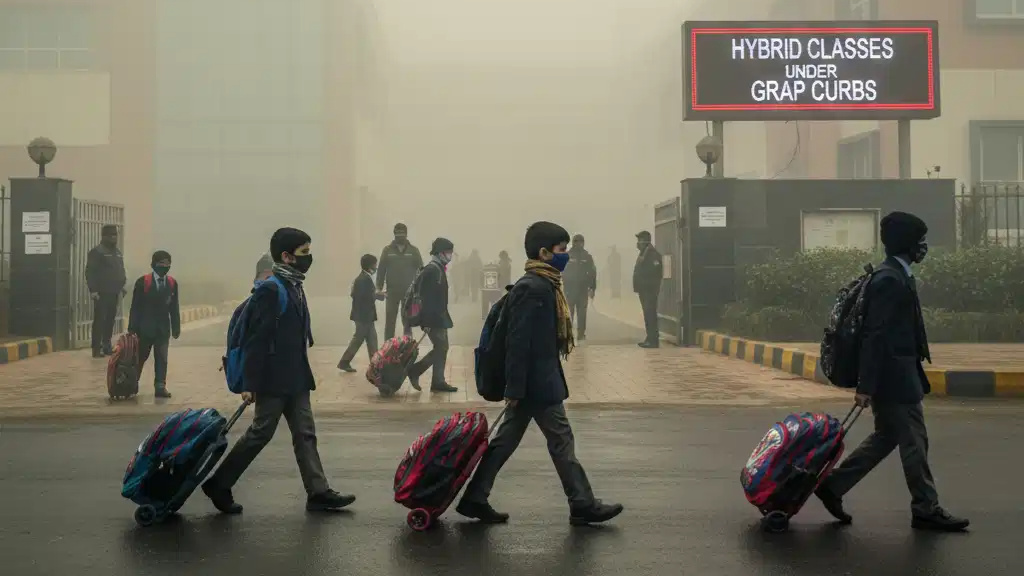 Delhi-NCR schools to go hybrid under GRAP 3 and 4: Here's what students and parents need to know