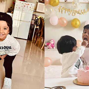 Yaalini turns two: Subhashree shares heartwarming cake-cutting moment with her brother