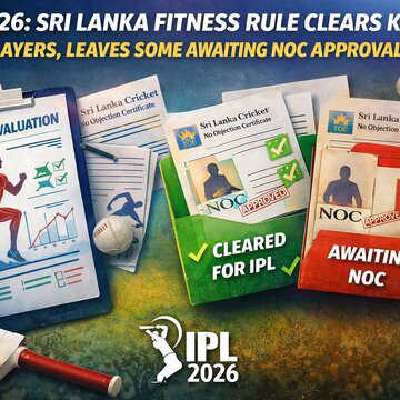 IPL 2026: Sri Lanka fitness rule clears key players, leaves some awaiting NOC approval
