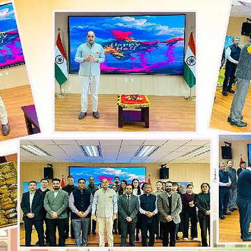 Indian Consulate in Shanghai celebrates Holi, announces new IndiGo route to Kolkata