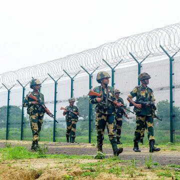 Border fencing work starts near Bangladesh border after land transfer to BSF