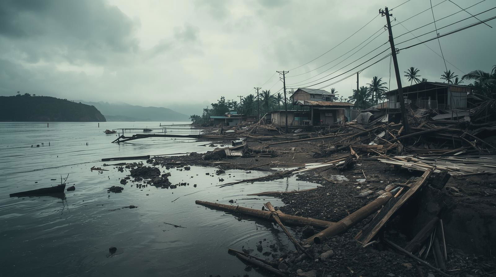 Philippines hit by 6.9 aftershock; tsunami warning issued for coastal towns