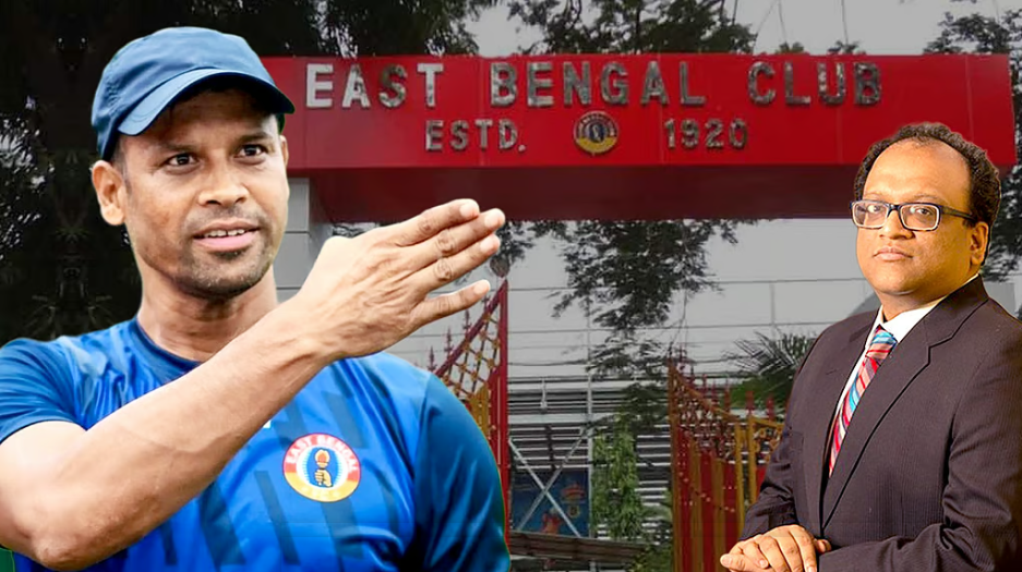 East Bengal- sponsor dispute out of the basket, as goalkeeper coach Sandip resigns