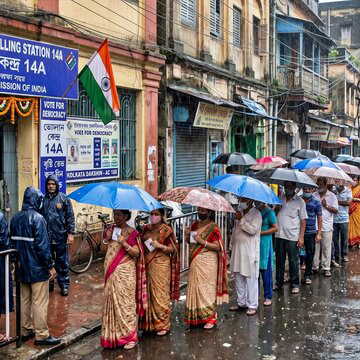 Bengal polls phase 2: Voting underway, but will rain play spoilsport?