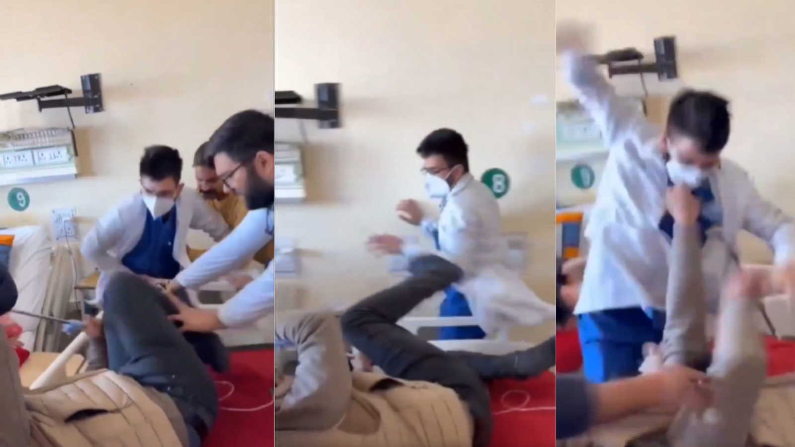 Watch | Violent clash between doctor and patient sparks outrage in Shimla hospital